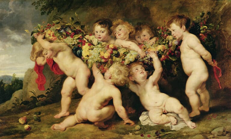 Le Fruechtekranz. (effilocher Snyders) – Peter Paul Rubens Peter Paul Rubens