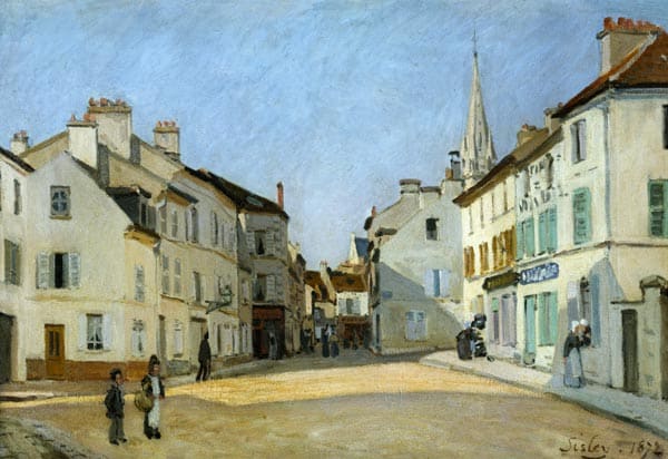 Rue de la Chaussee à Argenteuil – Van Gogh Vincent Van Gogh