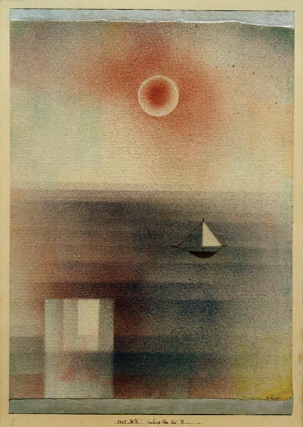 Mer calme près de Z…- Paul Klee Paul Klee