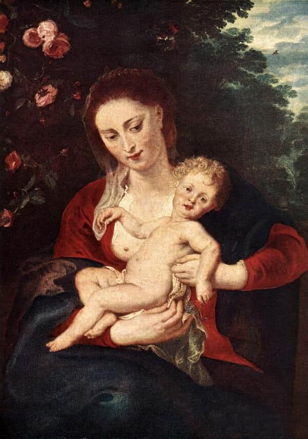 Vierge et enfant – Peter Paul Rubens Peter Paul Rubens