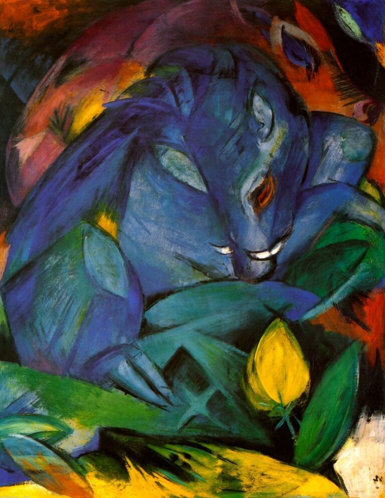 Cochons sauvages et truie – Franz Marc Franz Marc
