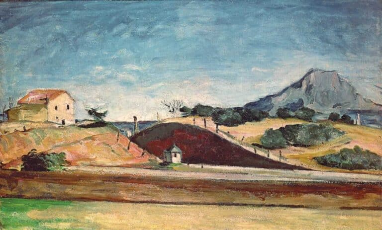 La vue du train – Paul Cézanne Paul Cézanne