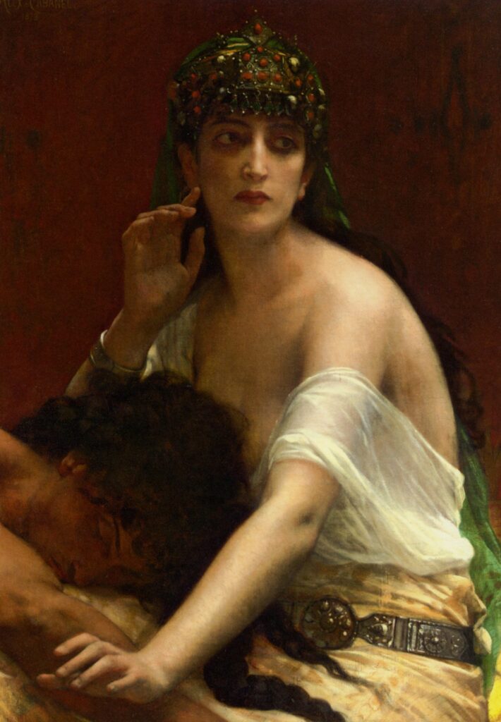 Samson et Dalila – Alexandre Cabanel Alexandre Cabanel