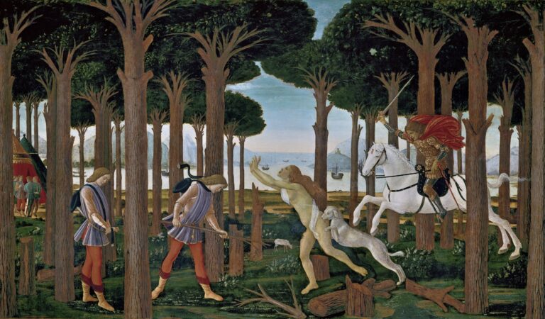 Histoire de Nastagio I – Sandro Botticelli Sandro Botticelli