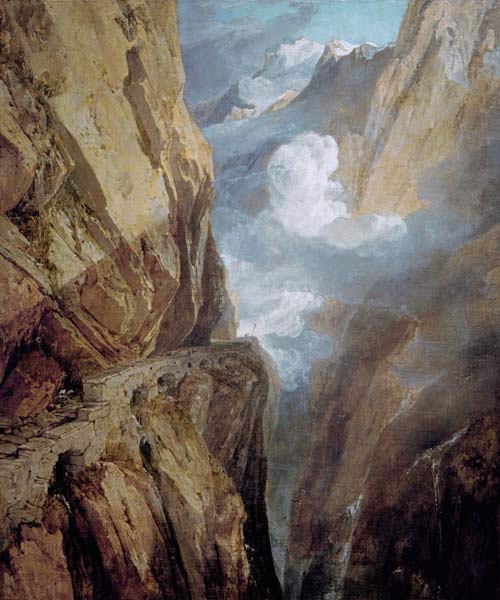 Le col du Saint-Gothard – William Turner William Turner