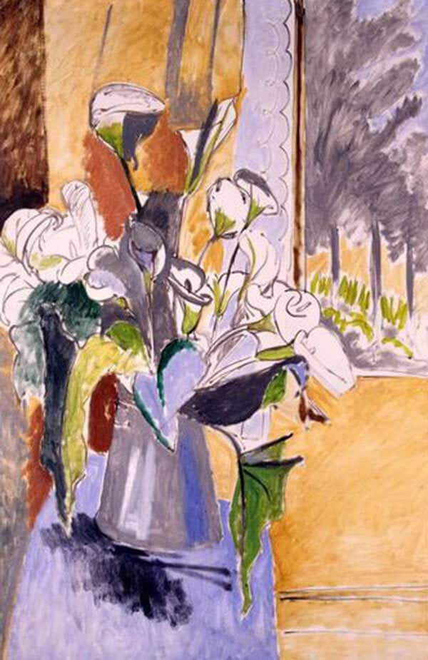 Bouquet de fleurs sur une véranda – Matisse Henri Matisse