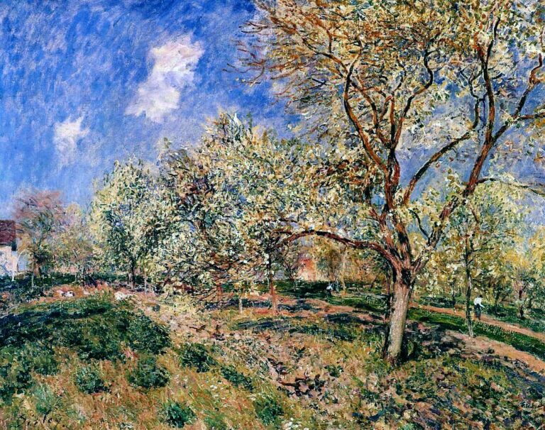 Le printemps à Veneux – Van Gogh Vincent Van Gogh