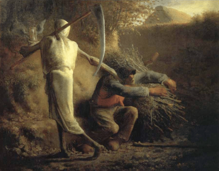 La Mort et le bûcheron – Jean-François Millet Jean-François Millet