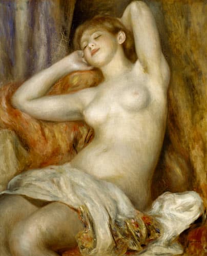 La baigneuse endormie (la Dormeuse) – Pierre-Auguste Renoir Pierre-Auguste Renoir