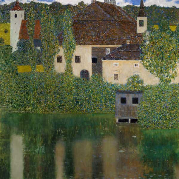 La chambre ferme au Attersee – Gustav Klimt Gustav Klimt