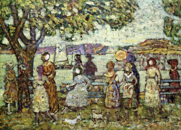 Seashore – Maurice Prendergast Maurice Prendergast