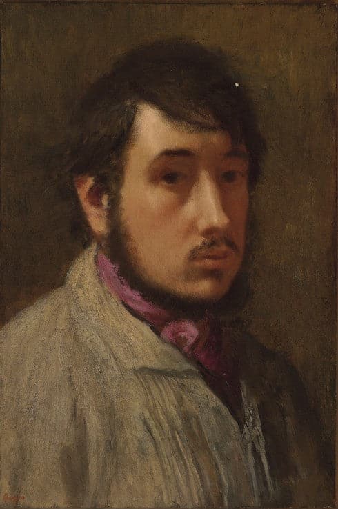 L’auto-portrait – Edgar Degas Edgar Degas