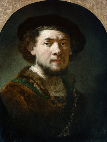 Autoportrait Sao Pauloylvius – Rembrandt van Rijn Rembrandt van Rijn