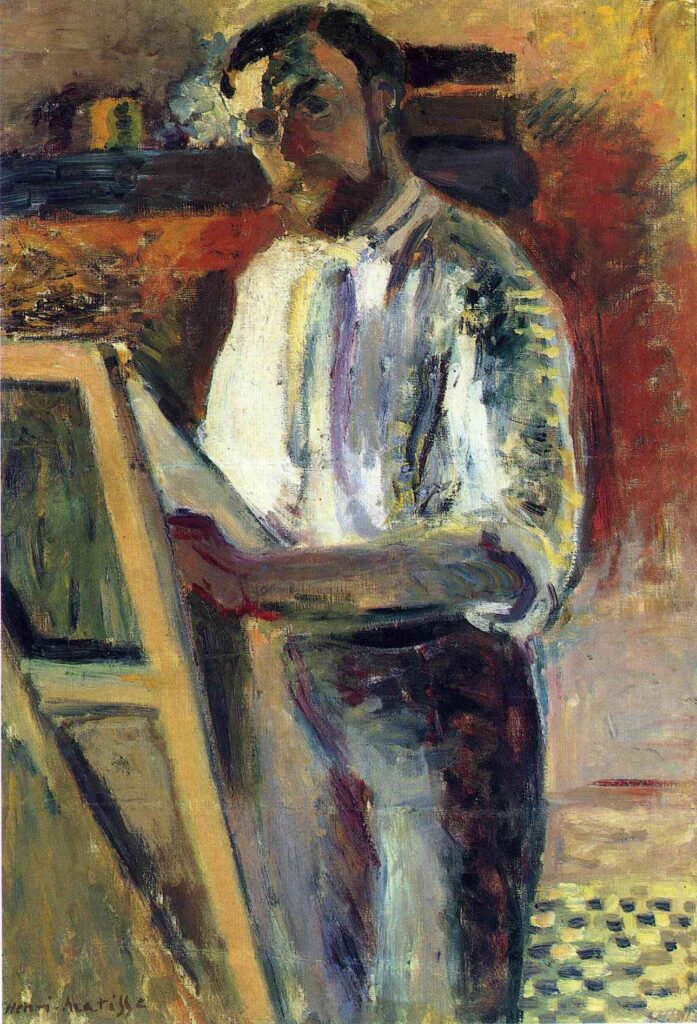 Autoportrait en chemise – Matisse Henri Matisse