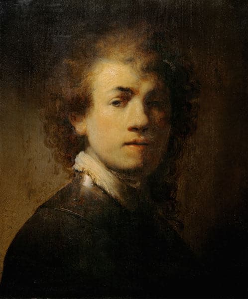 Autoportrait avec Gorget – Rembrandt van Rijn Rembrandt van Rijn