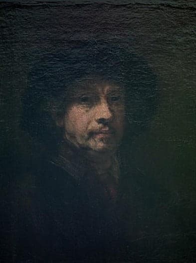 Autoportrait, vers 1655 – Rembrandt van Rijn Rembrandt van Rijn