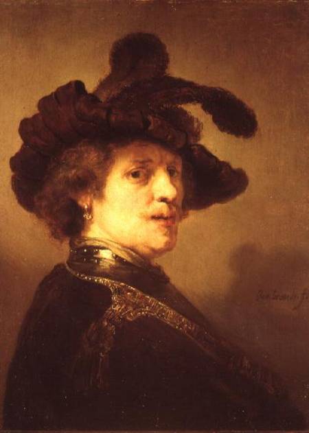 Autoportrait déguisé – Rembrandt van Rijn Rembrandt van Rijn