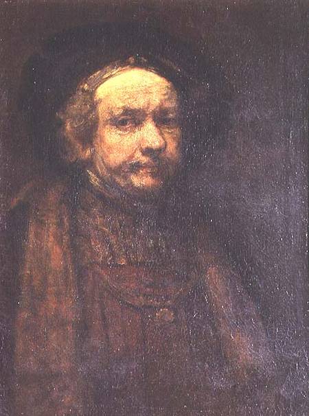 Autoportrait d’un vieil homme – Rembrandt van Rijn Rembrandt van Rijn