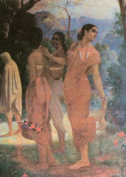 Shakuntala – Raja Ravi Varma Raja Ravi Varma