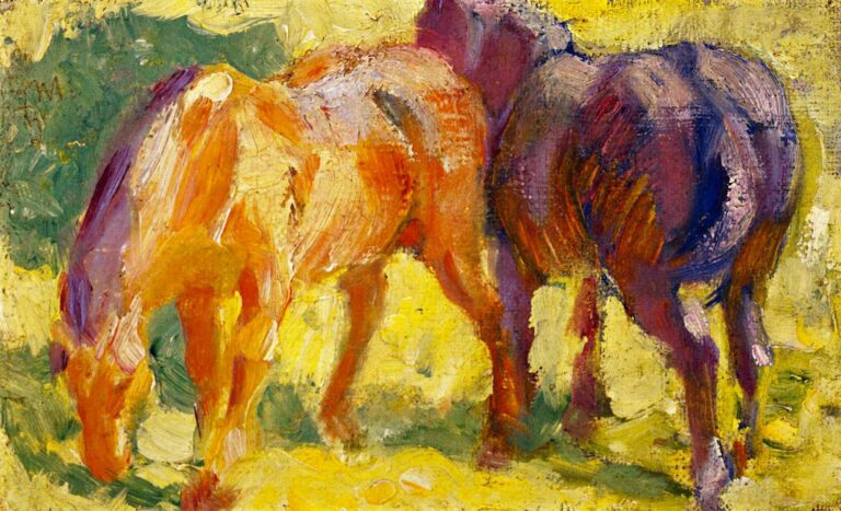 Petite image d’un cheval – Franz Marc Franz Marc