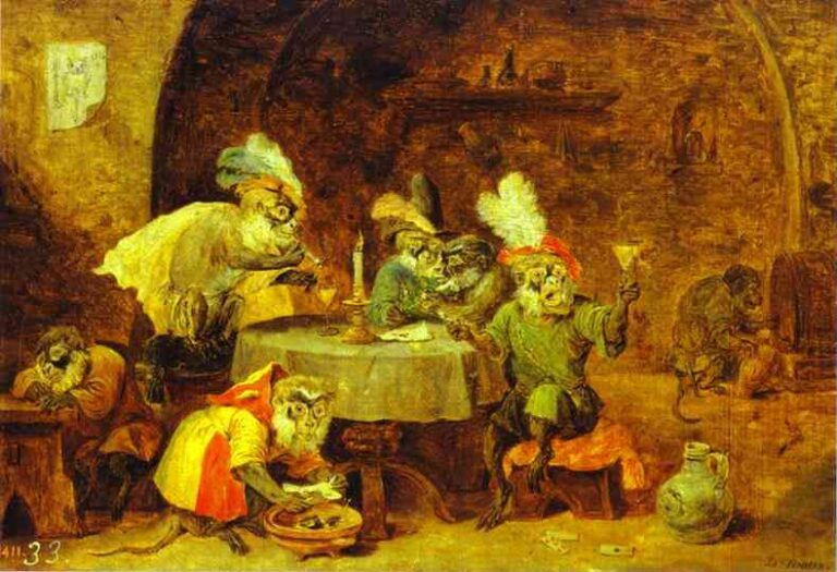 Fumeurs et buveurs – David The Younger Teniers David Teniers le Jeune