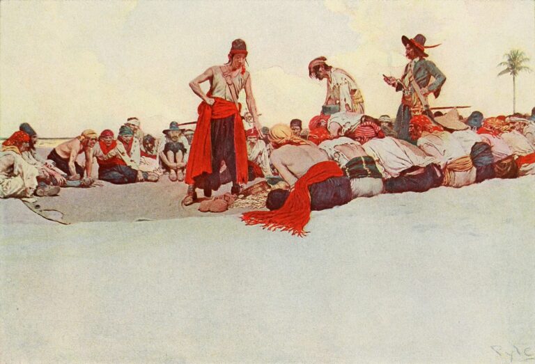 So the Treasure Was Divided – Howard Pyle Howard Pyle