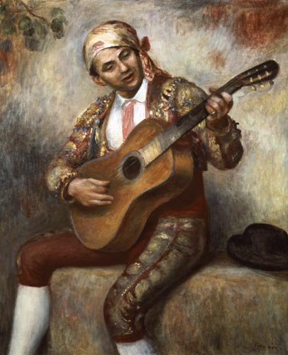 Le guitariste espagnol – Pierre-Auguste Renoir Pierre-Auguste Renoir