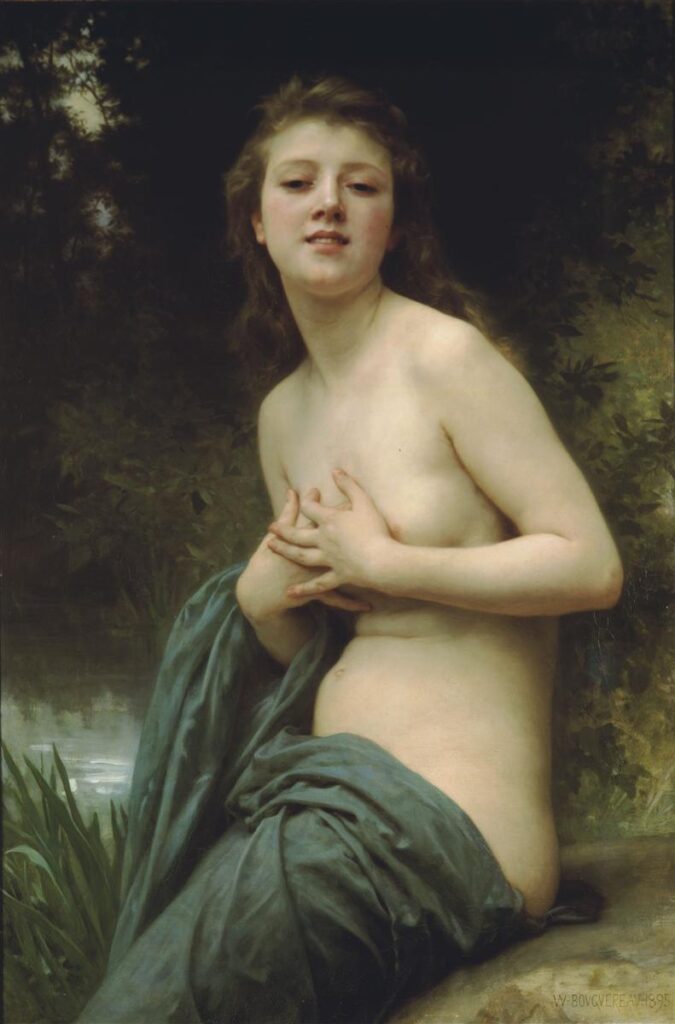 Brise de printemps – William Bouguereau William Bouguereau