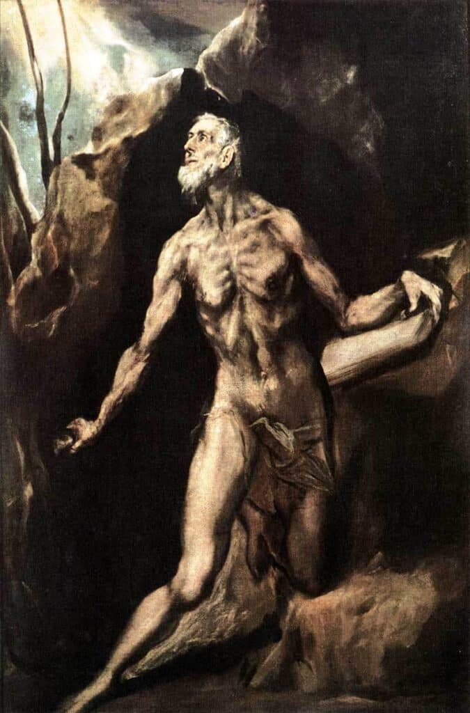 St. Jerome Penitent – El Greco El Greco