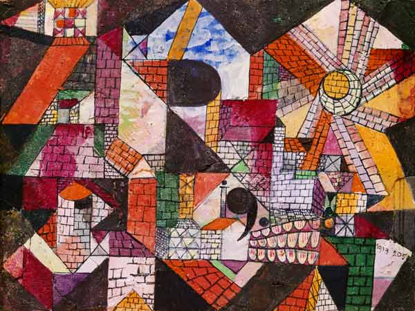 Ville R, 1919 – Paul Klee Paul Klee