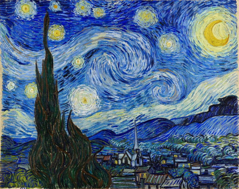 La Nuit étoilée – Van Gogh Tableaux Populaires