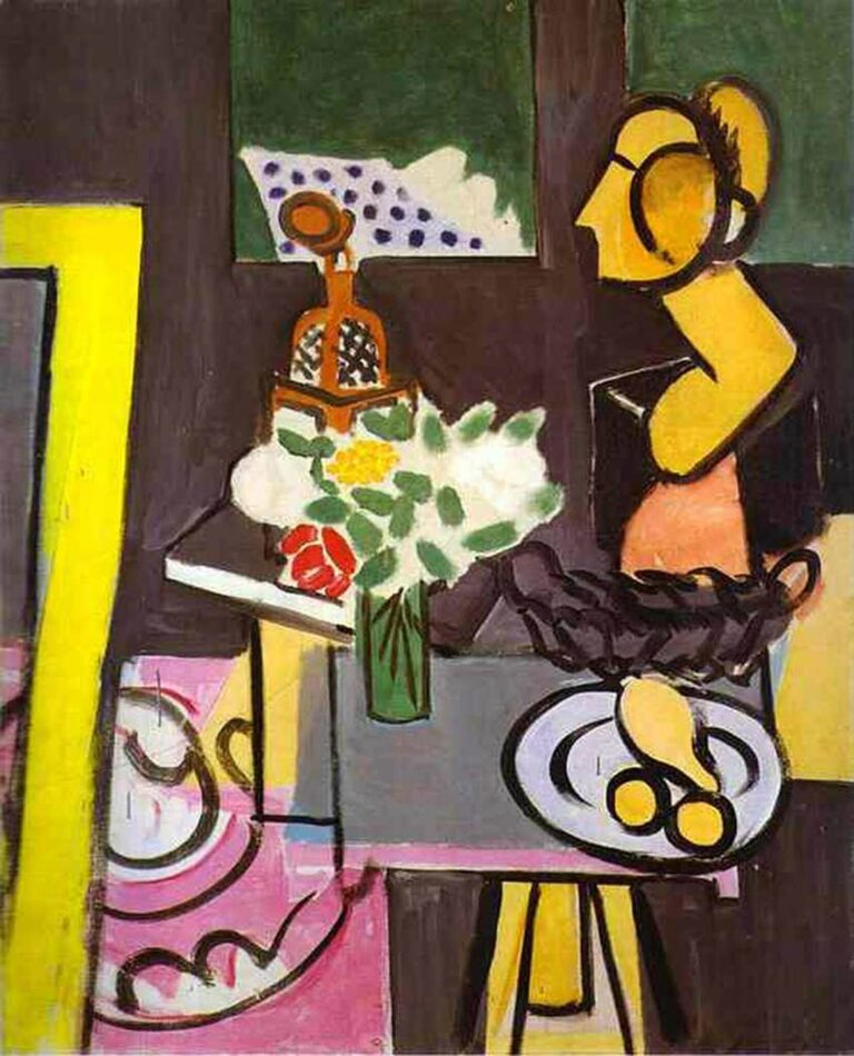 Nature morte avec un buste en plâtre – Matisse Henri Matisse