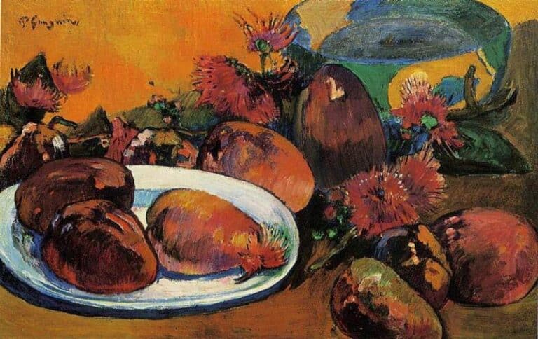 Nature morte avec des mangues – Paul Gauguin Paul Gauguin