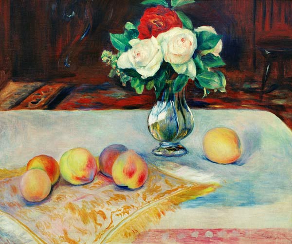 Nature morte, bouquet de fleurs – Pierre-Auguste Renoir Pierre-Auguste Renoir