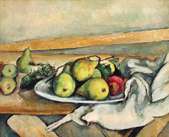 Nature morte avec des poires (1879-1882) – Paul Cézanne Paul Cézanne