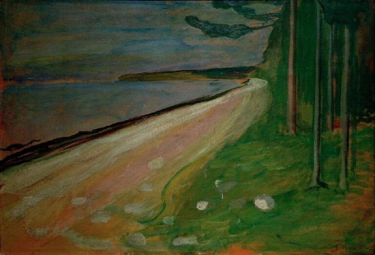 Plage près de Asgardstrand – Edvard Munch Edvard Munch