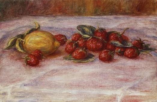 Fraises et citrons – Pierre-Auguste Renoir Pierre-Auguste Renoir