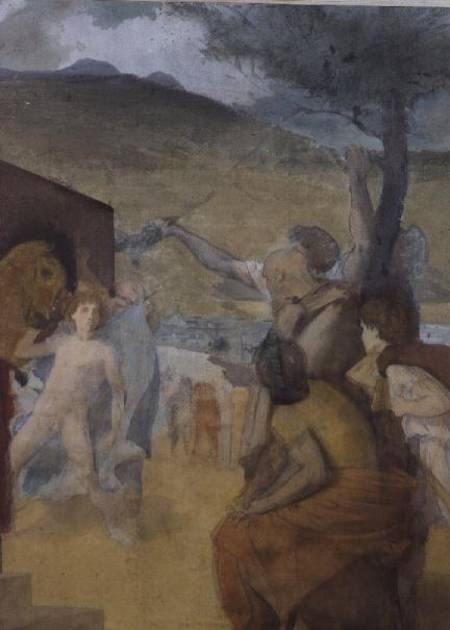 Étude pour une peinture classique – Edgar Degas Edgar Degas
