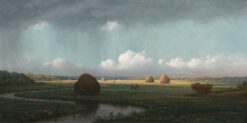 Averses soudaines, marais de Newbury – Martin Johnson Heade Martin Johnson Heade