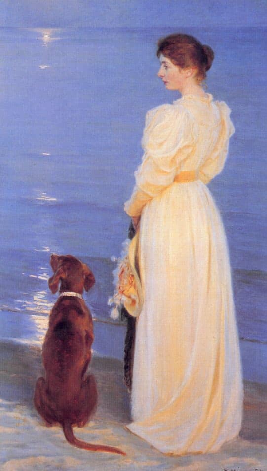 Soirée d’été à Skagen – Peder Severin Kroyer Peder Severin Krøyer