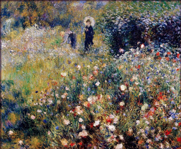 Paysage d’été – Pierre-Auguste Renoir Pierre-Auguste Renoir