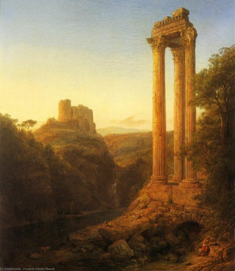 Sunrise In Syria – Frederic Edwin Church Frederic Edwin Church