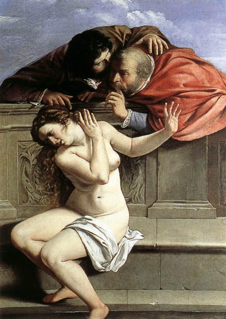 Susanna et les anciens – Artemisia Gentileschi Artemisia Gentileschi