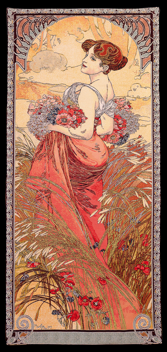 Les saisons: l’été – Mucha Alphonse Mucha