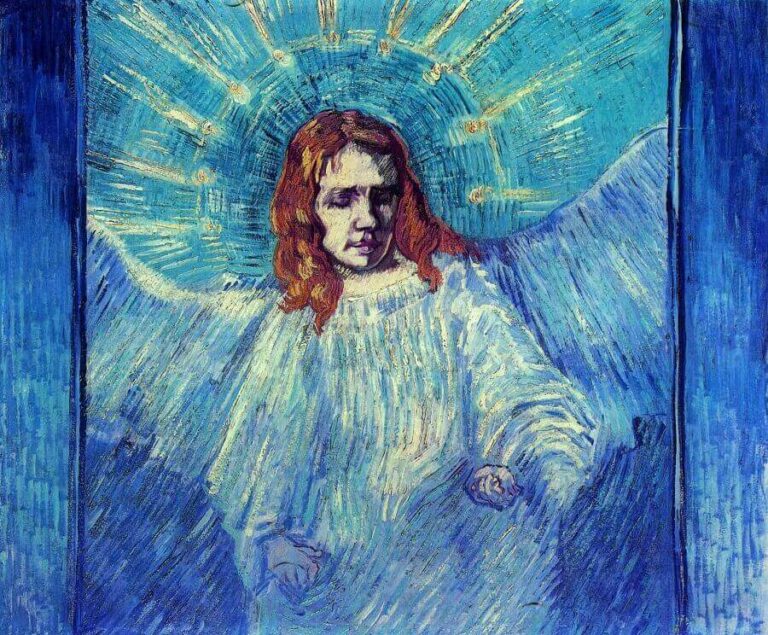 L’ange (d’après Rembrandt) – Van Gogh Vincent Van Gogh