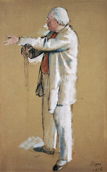 Le maître de ballet – Edgar Degas Edgar Degas