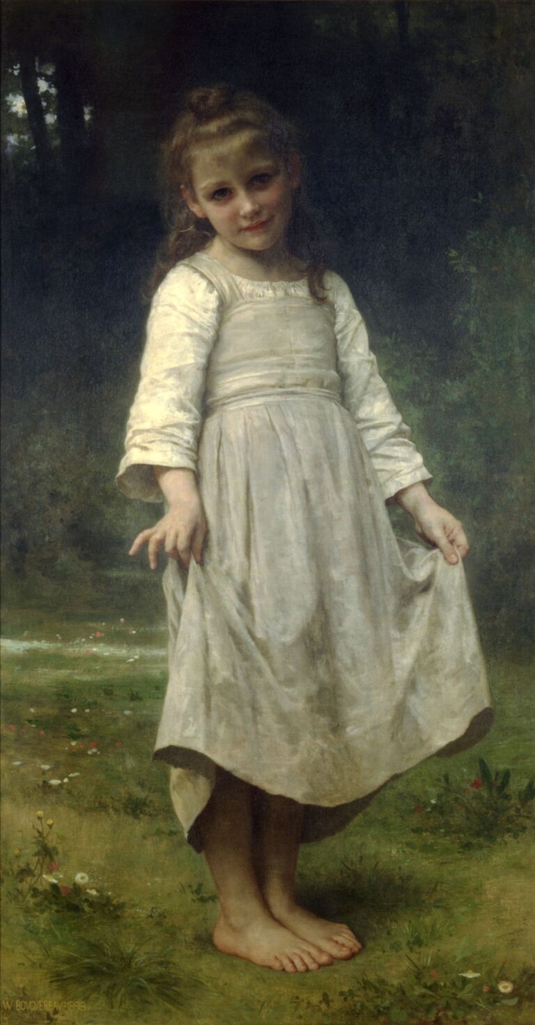 La révérence – William Bouguereau William Bouguereau