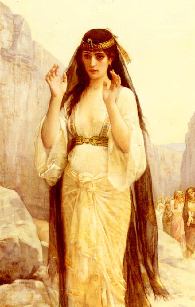 La fille de Jephté – Alexandre Cabanel Alexandre Cabanel