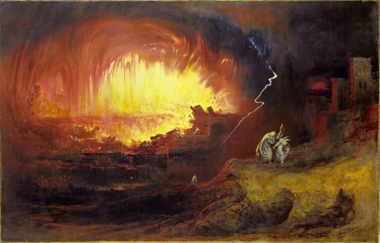 La destruction de Sodome et Gomorrhe – John Martin John Martin