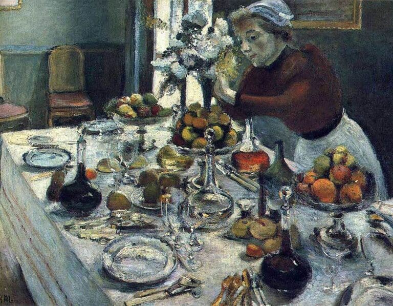 La table à manger – Matisse Henri Matisse